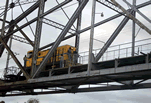 El tren en el puente