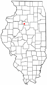 Location of Hopewell, Illinois
