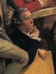Mason Chamberlin from The Portraits of the Academicians of the Royal Academy by Johan Zoffany (cropped)