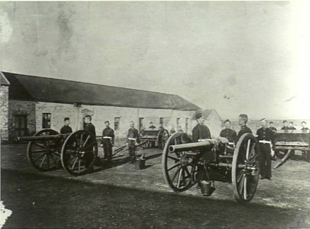 RML13pounderGunHobartTasmania1890