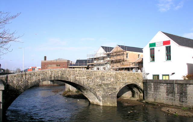 The Old Bridge - Yr Hen Bont, Bridgend - geograph.org.uk - 286432