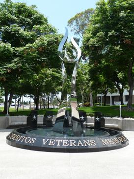 Cerritos Veterans Memorial East View