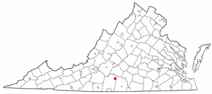 Location of Renan, Virginia