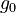 \textstyle g_0