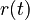 r(t)