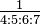 \tfrac{1}{4:5:6:7}
