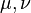 \mu,\nu