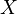 {\textstyle X}