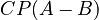 CP(A-B)