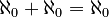 \aleph_0 + \aleph_0 = \aleph_0