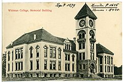08420-Walla Walla-1906-Whitman College, Memorial Building-Brück & Sohn Kunstverlag
