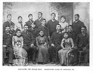 1890s Carlisle Boarding School Graduates PA