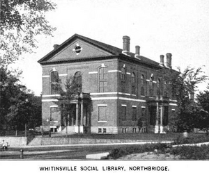 1899 Northbridge public library Massachusetts