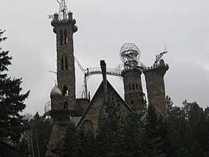 2009 picture of Bishops Castle Construction