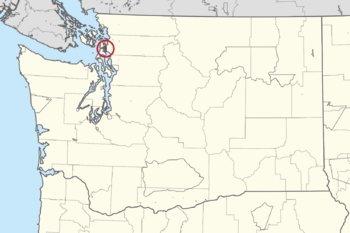 Location of the Swinomish Tribe