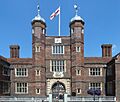 Abbot Hospital, Guildford, front (perspective adjusts)