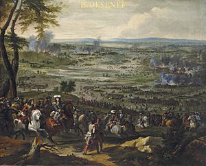 Adam Frans van der Meulen - The Battle of Seneffe