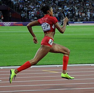 AllysonFelixRelay4x400London2012