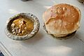Aloo Puri, typical morning snack, Varanasi