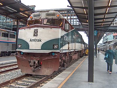 Amtrak Cascades at King Street Station