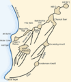 Anzac plateaus and ridges