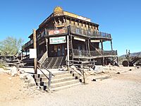 Apache Junction-Goldfield Ghost Town-building