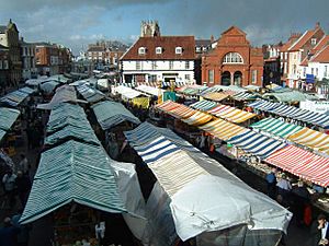 Beverley on market day