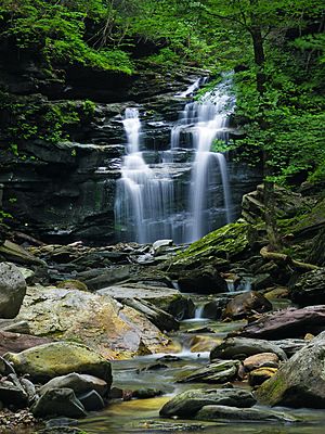 Big Falls on Heberly Run