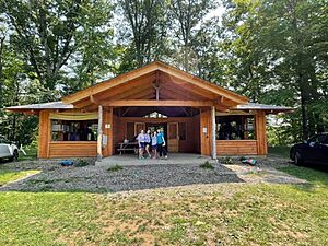 Camp Fitch Cabin Rear
