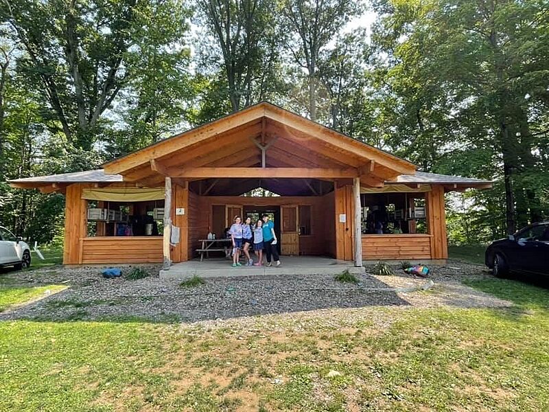 Camp Fitch Cabin Rear