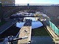 Canal lock - Regent's Canal - Limehouse Basin