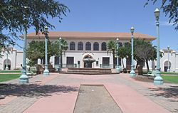 Historic Casa Grande Union High School which now serves as the Casa Grande City Hall.