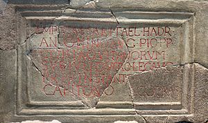 Centurion Stone from Navio Roman Fort
