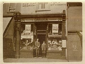 Chemist shop old photo Chesham Museum