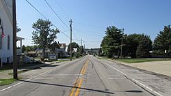 Southbound on State Route 136