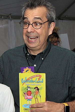 Grabenstein at the 2016 Texas Book Festival
