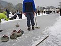 Curling on Lake of Menteith - geograph.org.uk - 1756810