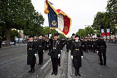 Défilé du 14 juillet 2019 pour les élèves de l'Ecole polytechnique - promotion 2018 X18 (48297072782).jpg