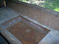 Dead Indian Soda Springs Shelter sink - Jacksonville Oregon