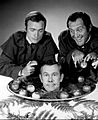 Dick Cavett Alan King Johnny Carson Friars Club Carson roast 1968