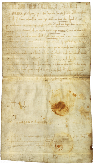 DiplomaPhilip I AbbeyStCrepin