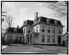 EXTERIOR, VIEW FROM NORTHEAST, CLOSE-UP - Benjamin Wade House, 22 Jefferson Street, Jefferson, Ashtabula County, OH HABS OHIO,4-JEF,3-2.tif