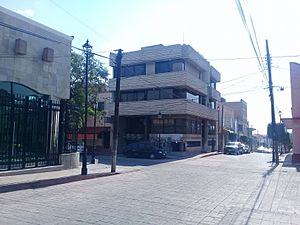 Edificios en Atopan, Hidalgo, México. 008