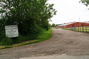 Entrance to North Ings Farm- Narrow Gauge Railway and Vintage Tractor Museum (geograph 3505543)