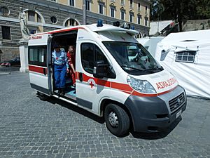 Fiat power Odone Ambulanza in Rome pic2
