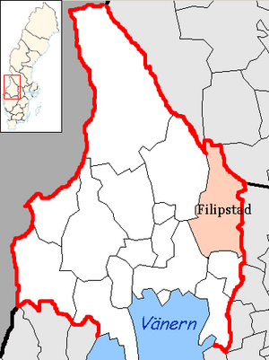 Filipstad Municipality in Värmland County.png