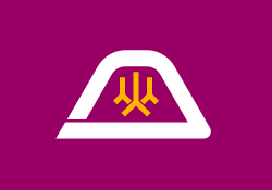 Flag of Yamanashi Prefecture.svg