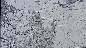 Fort Sumter National Monument marker of the Map of Charleston Harbor defenses (2)