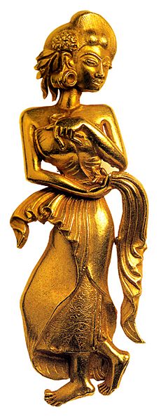 Golden Celestial Nymph of Majapahit