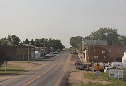 Looking south in Granville